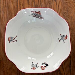 Porsgrund Nisse Ceramic Bowl Gnome Elf Design Norway